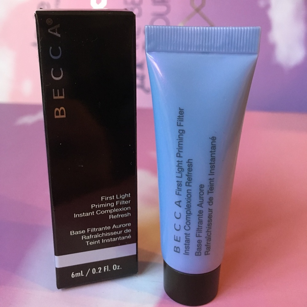 💋4/$26! Becca first light priming filter